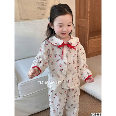 SG8685 BỘ PIZAMA ĐŨI BÉ GÁI