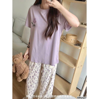 SM2427 BỘ MẶC NHÀ COTTON  NỮ