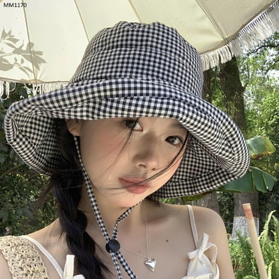 MM1170 MŨ CHỐNG NẮNG KẺ CARO