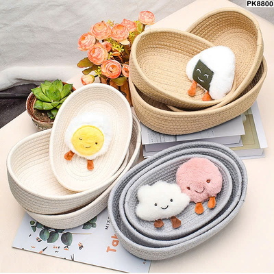 PK8800 SÉT 3 GIỎ ĐỂ ĐỒ DECOR