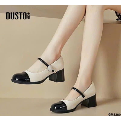 GM8289 GIÀY CAO GÓT PHỐI MÀU NỮ DUSTO