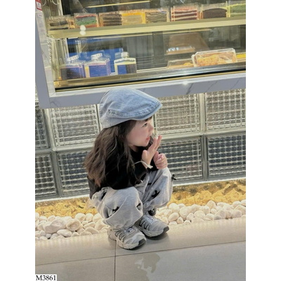 M3861 MŨ JEAN PHONG CÁCH HÀN QUỐC