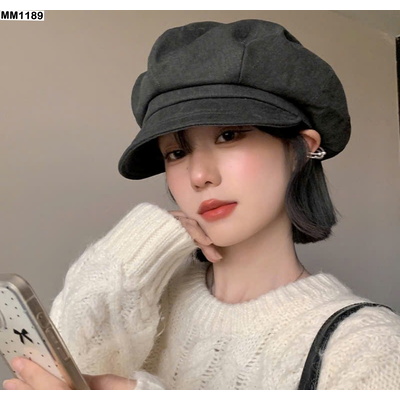 MM1189 MŨ NỒI BERET CHO NỮ GIÁ MỚI