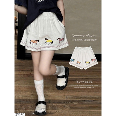 QG3582 QUẦN SHORT CHO BÉ GÁI