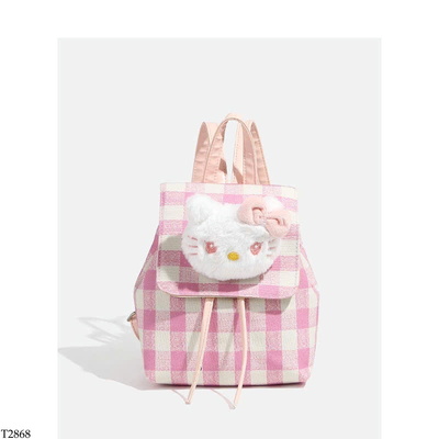 T2868 BALO HỒNG HELLO KITTY CHO BÉ