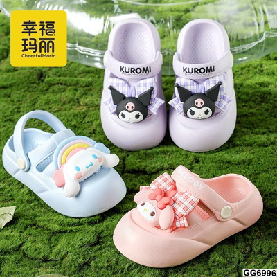 GG6996 SỤC CROCS HOẠT HÌNH CHO BÉ HÃNG MARIO