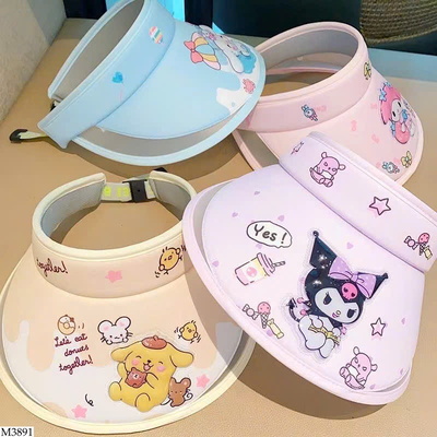 M3891 MŨ ĐỘI NỬA ĐẦU CUTE CHO BÉ