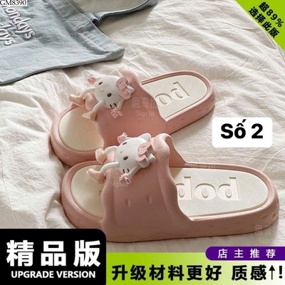GM8390 DÉP LÊ GẮN HELLOKITTY CHO NỮ