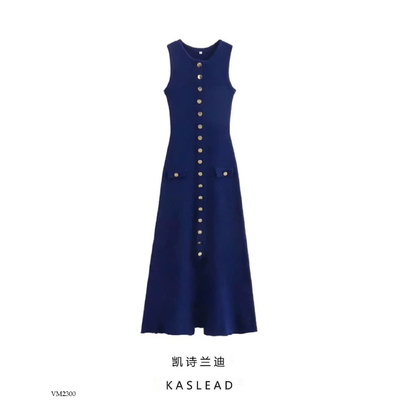 VM2300 VÁY DỆT KIM CHO NỮ HÃNG KASLEAD