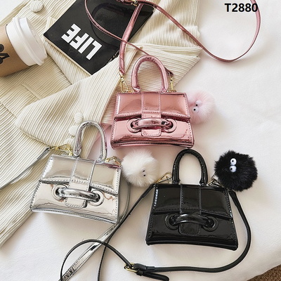 T2880 TÚI XÁCH DA BÓNG THỜI TRANG MINI