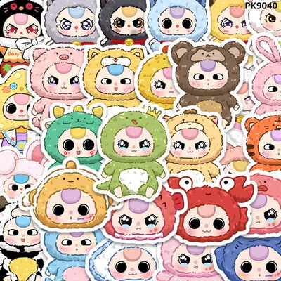 PK9040 SET 120 HÌNH DÁN STICKER BABY THREE