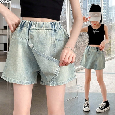 QG3597 QUẦN GIẢ VÁY CHO BÉ GÁI 