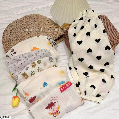 QT3740 QUẦN BOM COTTON CHO BÉ