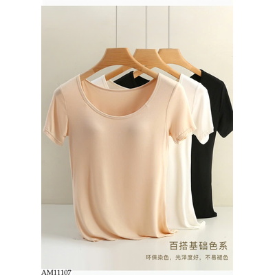 AM11107 ÁO CỘC TAY KÈM BRA ANNA