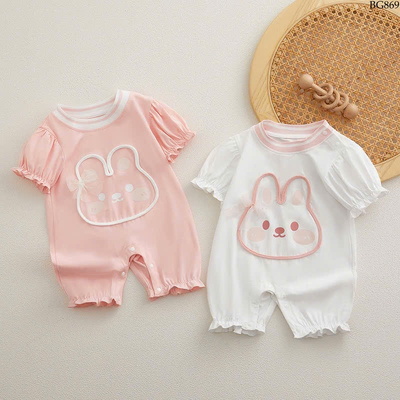 BG869 BODY THỎ VIỀN BÈO CHO BÉ 