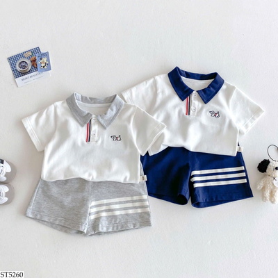 ST5260 SET BỘ POLO CỘC TAY CHO BÉ