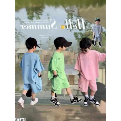 ST5263 SET BỘ CỘC TAY BÉ TRAI