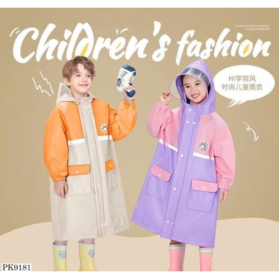 PK9181  ÁO MƯA CHO BÉ 