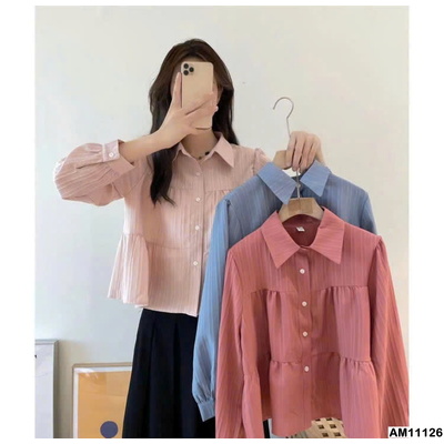 AM11126 ÁO SƠ MI BABYDOLL NỮ