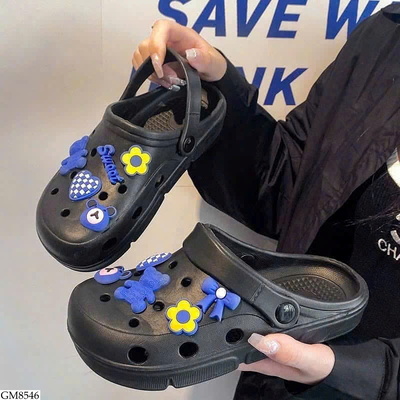 GM8546 SỤC CROCS  CUTE