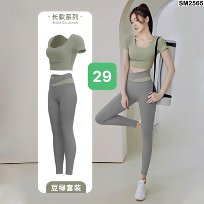 SM2565 BỘ ĐỒ TẬP THỂ THAO GYM YOGA NỮ