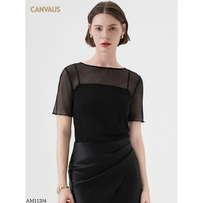 AM11204 ÁO THUN LƯỚI CANVAUS