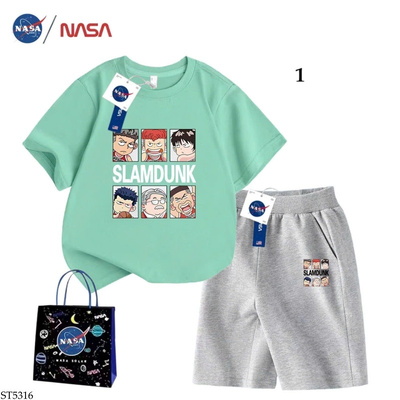 ST5316 SET ÁO PHÔNG PHỐI QUẦN NGỐ HÃNG NASA