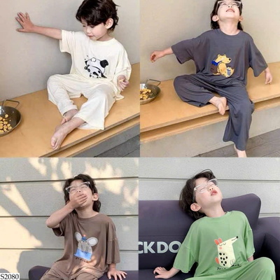 S2080 SET BỘ NGỦ HOẠT HÌNH CHO BÉ