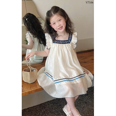 V7106 VÁY BABYDOLL CÁNH TIÊN CHO BÉ