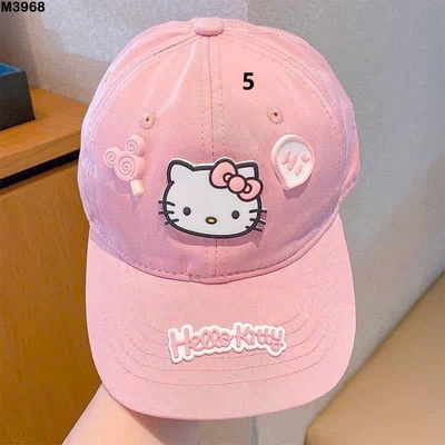 M3968 MŨ LƯỠI TRAI MÈO KITTY CHO BÉ GÁI