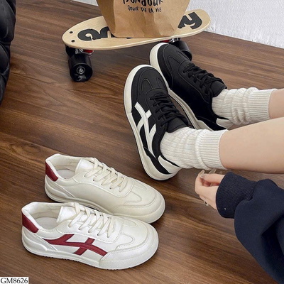 GM8626 GIÀY THỂ THAO SNEAKER PHỐI KẺ SỌC