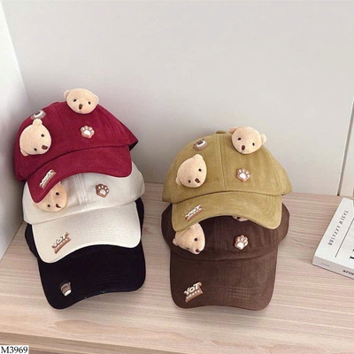 M3969 MŨ LƯỠI TRAI GẤU CHO BÉ