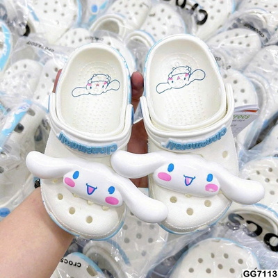 GG7113 SỤC CROCS HOẠT HÌNH BÉ GÁI