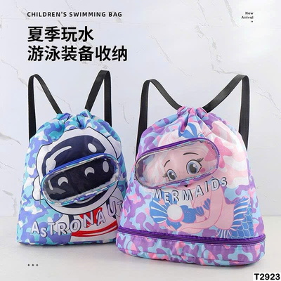 T2923 TÚI ĐỰNG ĐỒ BƠI, THỂ THAO CHO BÉ YÊU