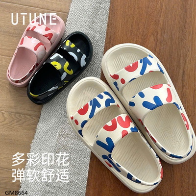 GM8664 DÉP SANDAL HỌA TIẾT