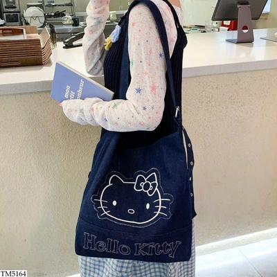 TM5164 TÚI DENIM KITTY THỜI TRANG