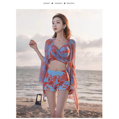 BM601 SET BIKINI KÈM ÁO CHOÀNG