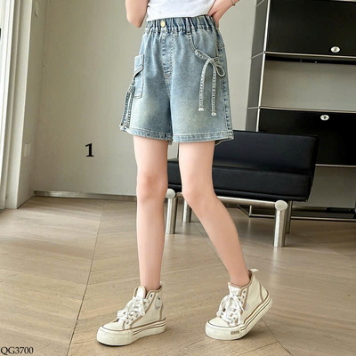 QG3700 QUẦN SHORT JEAN CHO BÉ GÁI