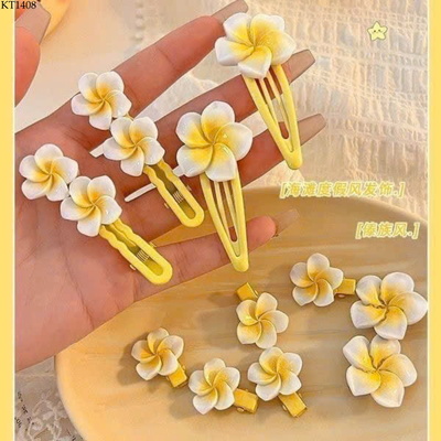 KT1408 SET 9 KẸP TÓC HOA