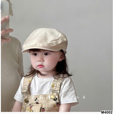 M4002 MŨ BERET PHONG CÁCH HÀN QUỐC CHO BÉ