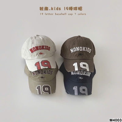 M4003 MŨ LƯỠI TRAI SỐ 19 CHO BÉ