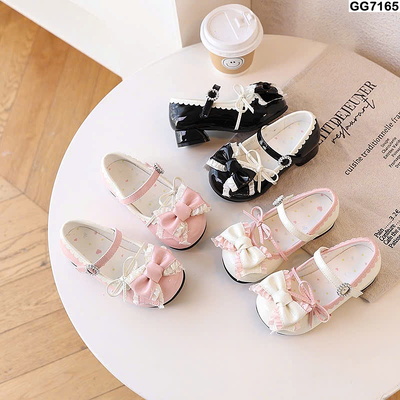 GG7165 GIÀY BÚP BÊ NƠ CHO BG