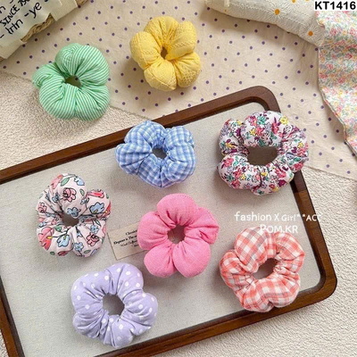 KT1416 DÂY BUỘC TÓC SẮC MÀU