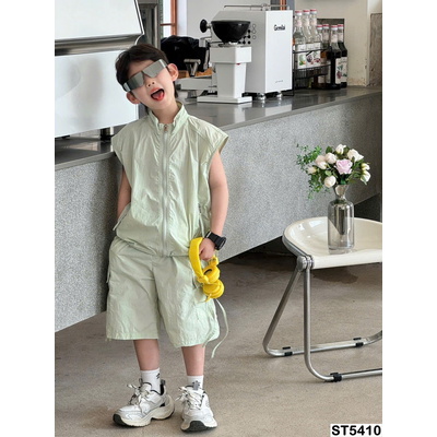 ST5410 SET BỘ ÁO KÉO KHÓA MIX SHORT TÚI HỘP CHO BT TAIRU