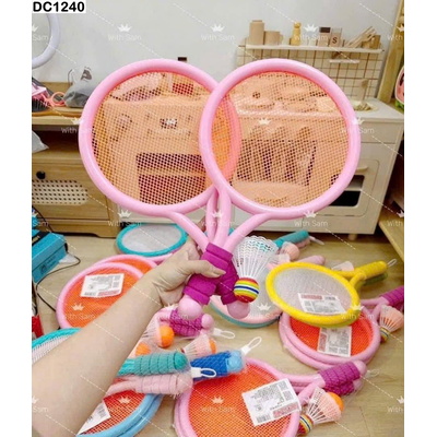DC1240 SET BỘ VỢT CHƠI CẦU + BÓNG CHO BÉ