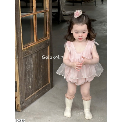 BG880 BODY VÁY VOAN VAI NƠ