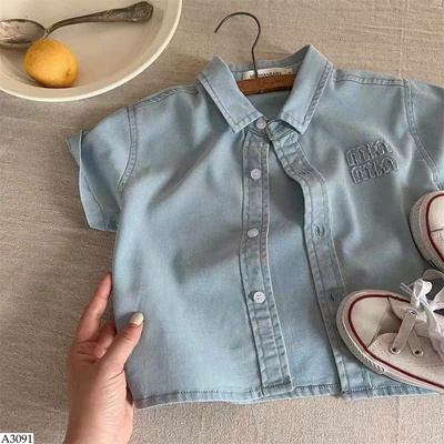 A3091 ÁO SƠ MI DENIM MIMIYAN