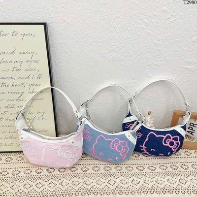 T2980 TÚI ĐEO VAI HELLO KITTY CHO BÉ
