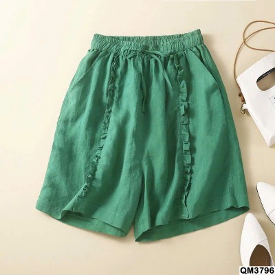QM3796 QUẦN SHORT PHỐI VIỀN BÈO  NỮ