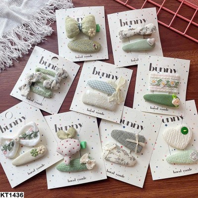KT1436 SET 2 KẸP TÓC CHO BÉ